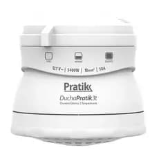 Chuveiro Ducha  Pratik 3 Temperaturas  Branco  5400W 127V