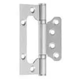 Dobradiça Porta Sobrepor Sem Rebaixo 4''x3''x3,MM  Aço inox C/03 UNID- Guepar