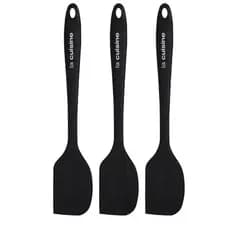 Kit com 3 Espátula De Silicone De Alta Qualidade 28cm