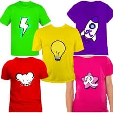 Camiseta Emilly Vick Katlen Void Leozin Robson Rato 100% Algodão