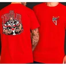 Camisa Camiseta SPFC - O Mundo é seu torcedor Tricolor - 100% Algodão