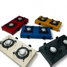 Fogão Cooktop De Mesa Portátil A Gás 2 Bocas camping - O mais vendido