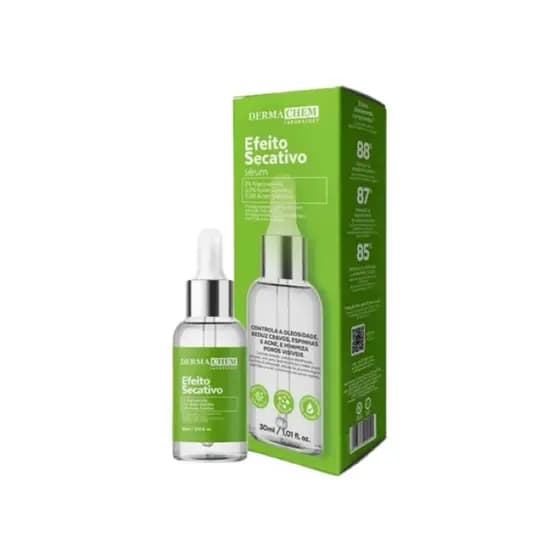 Dermachem Sérum Efeito Secativo Controle da Acne e Oleosidade - 30ml