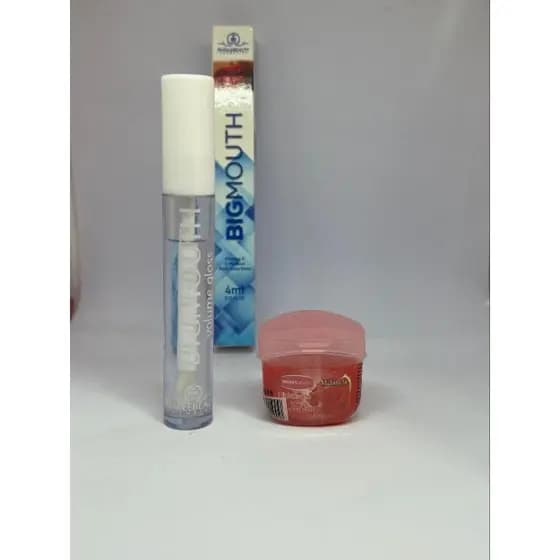 Kit Gloss Big mouth + Hidratante Sarah’s Beauty