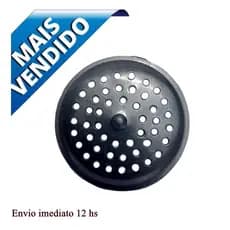 Ralo de pia universal em alumínio não enferruja kit com 2 unidades