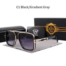 2022 Moda Clássico Metal LXN EVO Gradiente Aviador De Óculos De Sol Homens Mulheres Marca Vintage Design Dita 95882