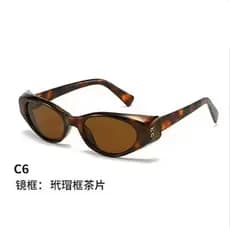 Moda novo estilo óculos de sol feminino estrela viagem foto Anti-ultravioleta pára-sol na moda maquiagem All-Match sol