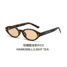Novo estilo Oval pequeno quadro moda óculos de sol senhoras High-End óculos de sol na moda marca Design óculos uv400
