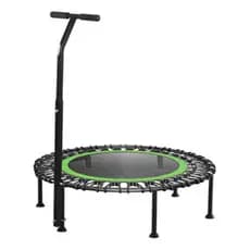 Mini Trampolim Com Alça Para Treino E Jump Silencioso 100cm