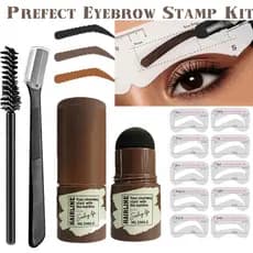 New One Step Eyebrow Stamp Shaping Kit Reusable Eyebrow Stencils Variety Of Suits