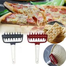 Novos Cortadores De Pizza Rodas Ferramentas Rolo De Massa De Pastelaria Cozimento Torta Docker Acessórios De Cozinha , D