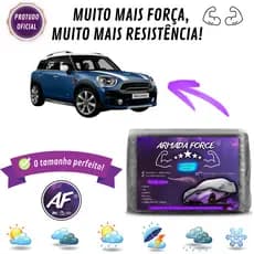 Capa de Cobrir Carro MINI COOPER COUNTRYMAN Forro Central Impermeável FORRADA Protege Anti-uv  SOL