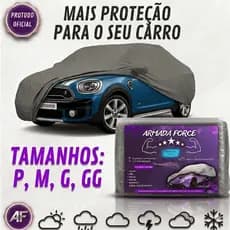 Capa Cobrir Carro MINI COOPER COUNTRYMAN  Sem Forro 100% Impermeável Protege Anti-U.V SOL CHUVA