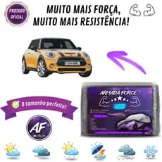 Capa Cobrir Carro MINI COOPER Sem Forro 100% Impermeável SEM FORRO Protege Anti-U.V SOL CHUVA