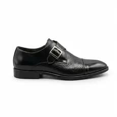 Sapato Social Masculino Monkstrap em Couro Sapato de Fivela Sapato Versatil e Sofisticado