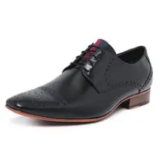 Sapato Brogue Social em Couro Sapato Masculino de Amarrar Sapato Formal Elegante