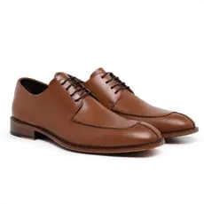 Sapato Social Masculino Premium em Couro Legitimo Sapato Fino para Homens Elegantes Sapato Solado de Madeira