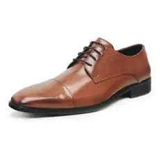 Sapato Social Derby em Couro Sapato Masculino Social Bico Fino em Couro Legitimo