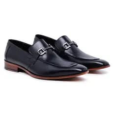 Sapato Loafer Social em Couro Sapato Fino Para Homens Elegantes Sapato para Eventos Especiais