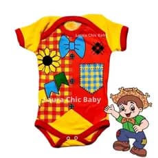 Body Tematico de Bebe Festa Junina Mesversario Infantil Junino（k-1)