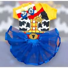 Kit Body Toy Story - Jessie Com Tule Laço (K-3)