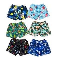 2 BERMUDAS SHORTS  INFANTIL MENINO TACTEL 1/8 PRAIA PISCINA
