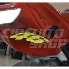 Adesivo Refletivo Moto Carro Bau Tanque Moto GP 46