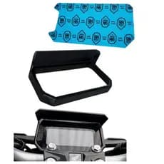 Película e Moldura Protetor Painel Tela Moto Cb 300 Twister Com ou Sem Quebra Sol Proteção Painel Acabamento Plástico