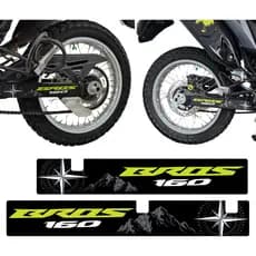 Adesivo Protetor Vinil Grafismo Balança Moto Bros 160 2025