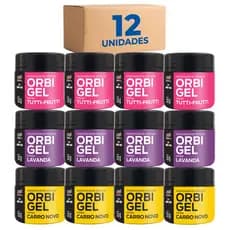 Kit 12 Cheirinho de Carro Aromatizante Odorizador Automotivo Gel Carro Novo Lavanda Tutti-Frutti