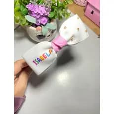 tiara com nome, tiara personalizada com nome, tiara infantil personalizada, acessório infantil
