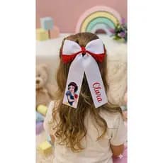 laço infantil princesas, princesas Disney, laço infantil personalizado princesas