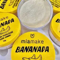 Pó Banana Translucido Coleção Samba Bananada - MIAMAKE
