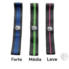Kit 3 Bands Elásticas Faixa de Exercício Academia Crossfit ioga Pilates PREMIUM