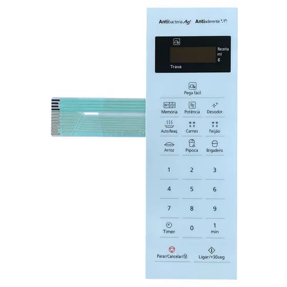 Membrana micro-ondas compatível com Panasonic NNST25 LW / NNST 25LW / NNST 25 LW