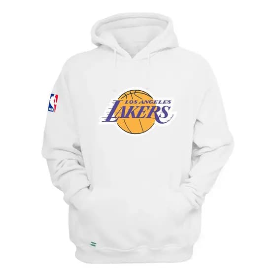 Moletom Canguru Blusa De Frio Basquete Los Angeles Lakers Lebron James NBA Basketball
