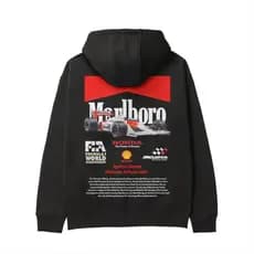 Blusa De Frio Moletom Canguru Formula 1 McLaren Mp4/4 Marlboro Ayrton Senna