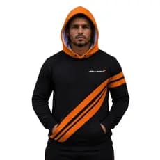 Moletom Blusa De Frio Sublimado Poliéster Corrida Formula 1 McLaren Esportivo