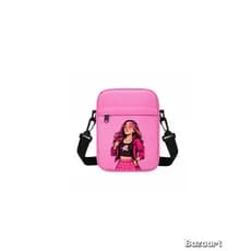 Bolsa Feminina Pequena Tiracolo Nylon Casual Leve Resistente Dia a Dia