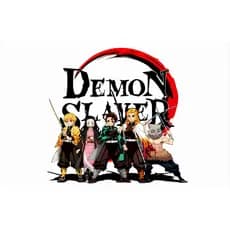 Painel Demon Slayer Festa Anime Banner Aniversário