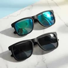 Óculos de Sol com Lente Polarizada Masculino Proteção UV Anti Reflexo Pesca