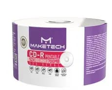 300 Und Cd-r 700mb - 80min - 1x-52x Printable Maketech