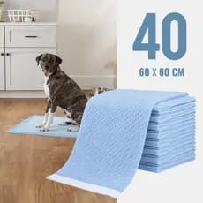 Tapete Higiênico para cachorro 60x60 cm Fralda Descartável Alta Absorção