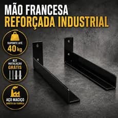 Suporte Mão Francesa Para Micro-ondas E Forno Elétrico De Parede Suporte Aço Reforçado