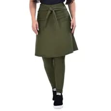 Calça Saia Fitness Moda Evangelica Com Faixa Tecido Suplex Premium