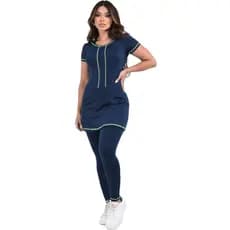 Macacão Fitness Moda Roupa Evangelica Com Bolso Treinos Academia Caminhada