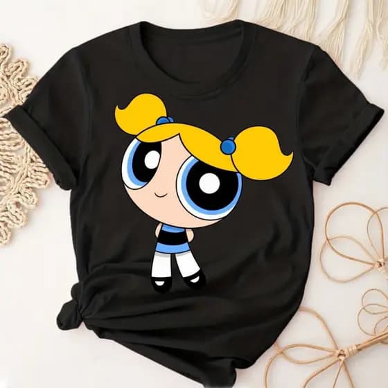 Camisetas Femeninas T-shirt Super Poderosas Docinho Lindinha Florzinha Malha Algodão