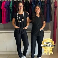 SCRUB PIJAMA CIRURGICO MALHA TECNOLOGICA  POLIAMIDA ELASTANO