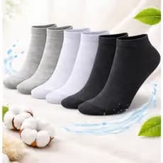 Kit 3/6/9/12 Pares Meia CANO CURTO Academia Sport Meias Unisex