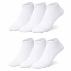 Kit 3 6 9 12 Pares MEIA SOQUETE Unissex Algodão Premium Antiderrapante Confortável 35-40 / 40-46